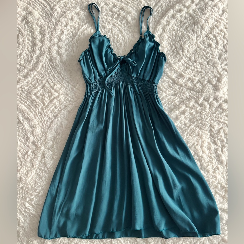 Teal Summer Dress - O/S